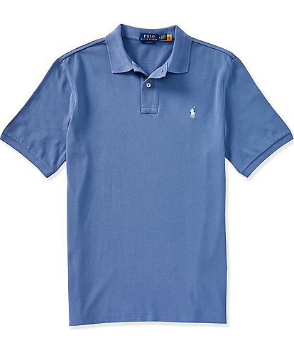 Polo Ralph Lauren Classic Fit Solid Cotton Mesh Polo Shirt