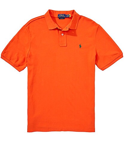 Polo Ralph Lauren Classic Fit Solid Cotton Mesh Polo Shirt