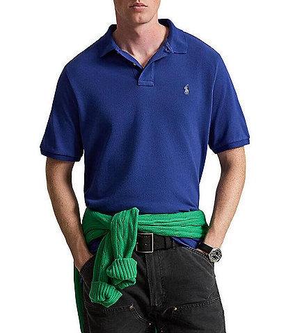 Polo Ralph Lauren Classic Fit Solid Cotton Mesh Polo Shirt