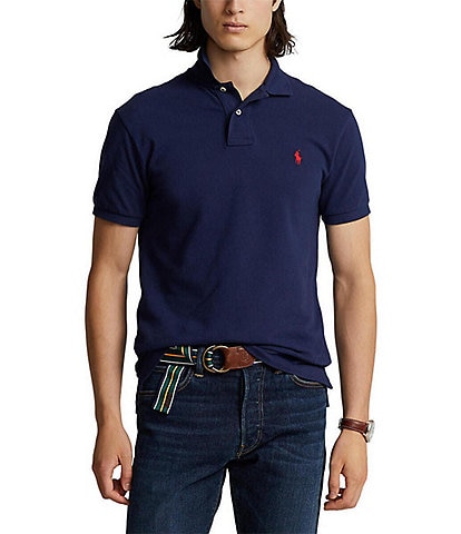 Polo Ralph Lauren Classic-Fit Solid Mesh Polo Shirt