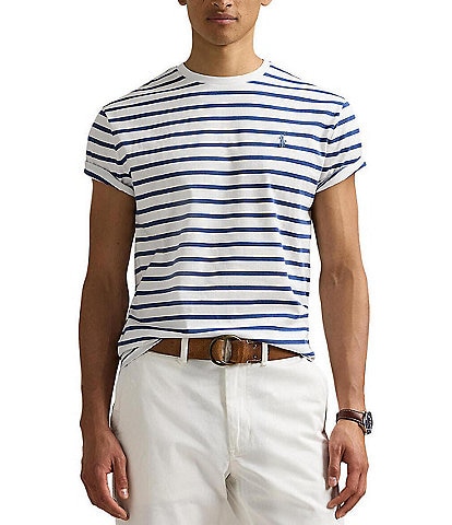 Polo Ralph Lauren Classic Fit Striped Jersey Short Sleeve T-Shirt