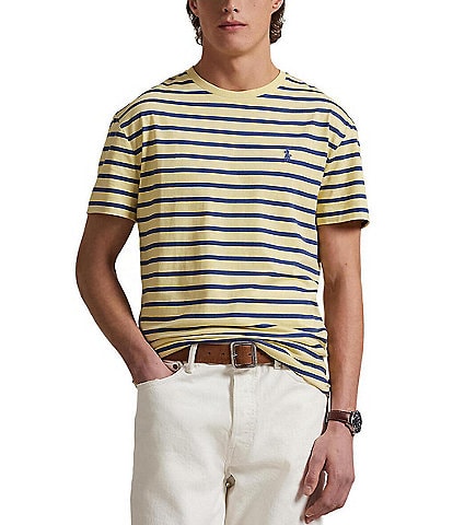 Polo Ralph Lauren Classic Fit Striped Jersey Short Sleeve T-Shirt