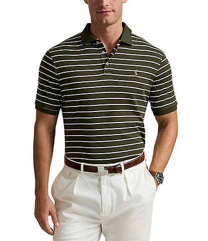 Polo Ralph Lauren Classic Fit Striped Short Sleeve Cotton Polo Shirt