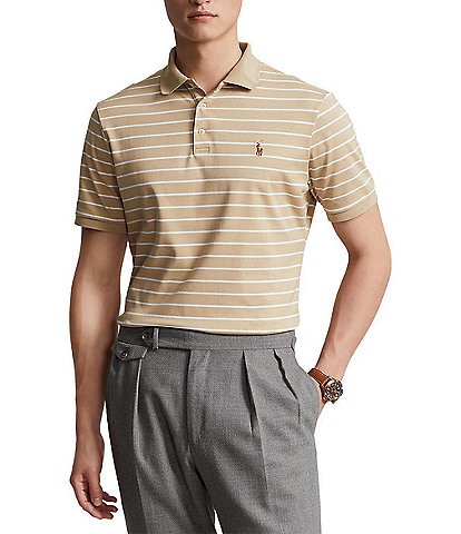 Polo Ralph Lauren Classic Fit Striped Short Sleeve Cotton Polo Shirt