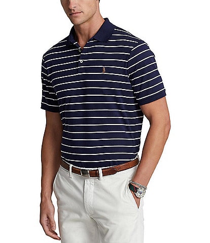 Polo Ralph Lauren Classic Fit Striped Short Sleeve Cotton Polo Shirt