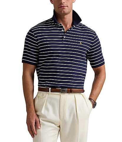 Polo Ralph Lauren Classic Fit Striped Short Sleeve Cotton Polo Shirt