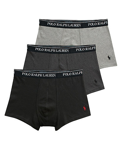 Polo Ralph Lauren Classic Fit Assorted Boxer Briefs 3-Pack