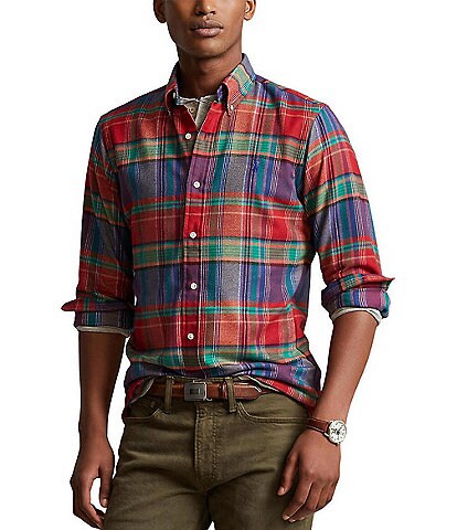 Polo Ralph Lauren Classic Fit Twill Long Sleeve Woven Shirt