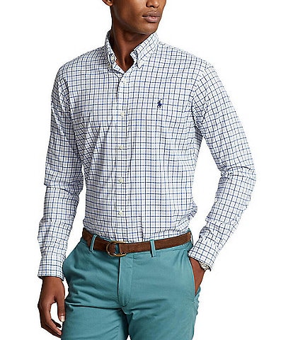 Polo Ralph Lauren Classic-Fit Twill Performance Stretch Long-Sleeve Woven Shirt