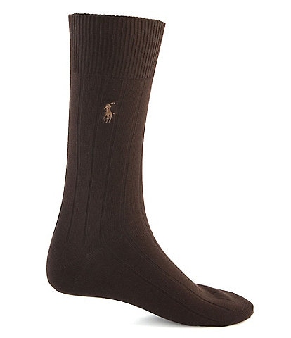 Polo Ralph Lauren Combed Cotton Dress Socks 3-Pack