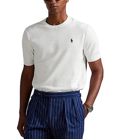 Polo Ralph Lauren Cotton Crewneck Short Sleeve Sweater