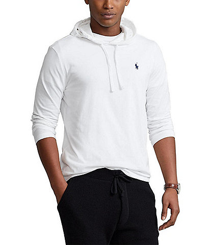 Polo Ralph Lauren Cotton Jersey Long-Sleeve Hoodie T-Shirt
