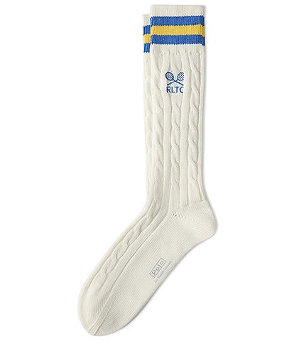 Polo Ralph Lauren Cricket Cable Crew Socks