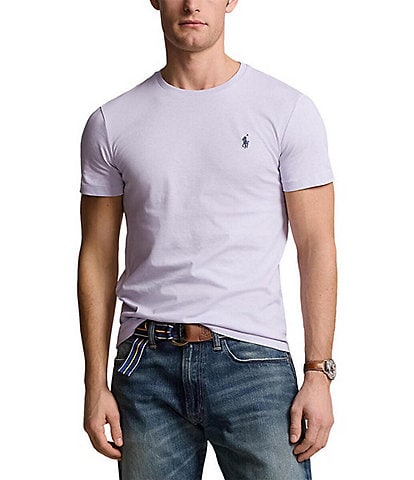 Polo Ralph Lauren Custom Slim-Fit Jersey Crewneck Short-Sleeve T-Shirt