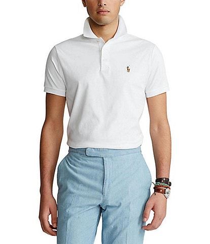 Polo Ralph Lauren Custom Slim-Fit Multicolored Pony Soft Cotton Short-Sleeve Polo Shirt
