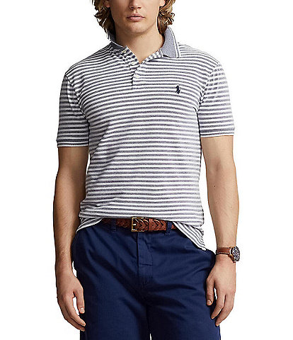 Polo Ralph Lauren Custom Slim Fit Stretch Mesh Short Sleeve Polo Shirt