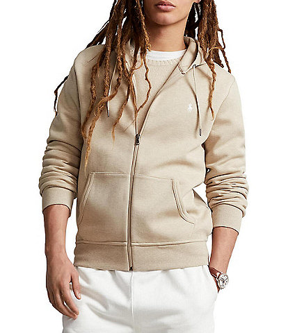 Polo Ralph Lauren Double-Knit Full-Zip Hoodie Jacket
