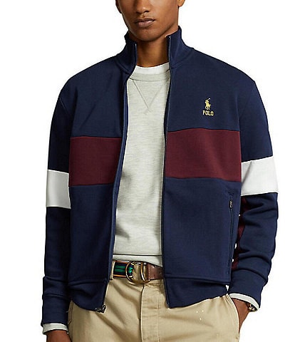Polo Ralph Lauren Double-Knit Mesh Track Jacket