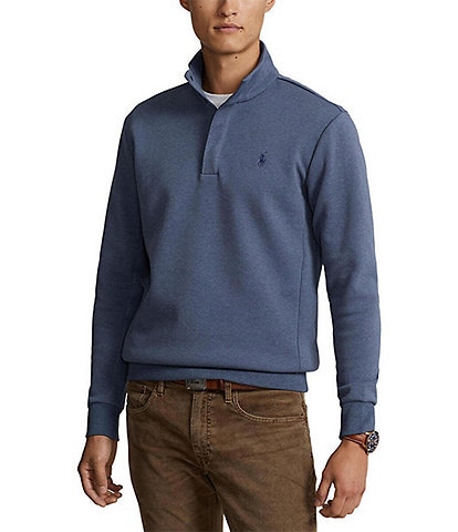 Polo Ralph Lauren Double-Knit Mockneck Sweatshirt
