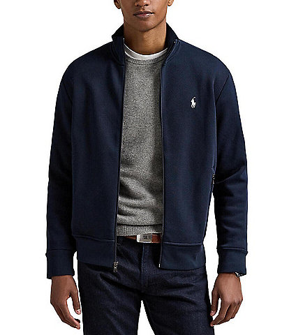 Polo Ralph Lauren Double-Knit Zip Front Track Jacket