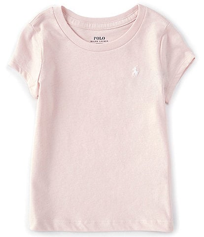 Polo Ralph Lauren Essential Little Girls 2T-6X Fitted Short-Sleeve Jersey T-Shirt