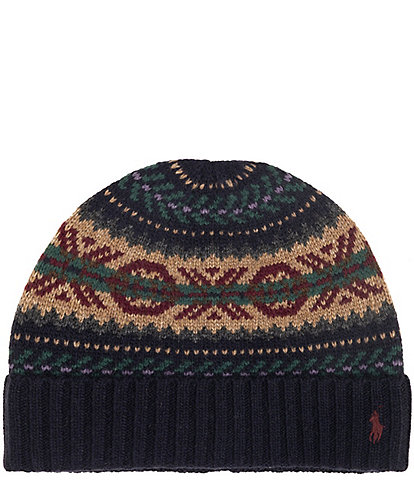 Polo Ralph Lauren Fair Isle Wool Beanie