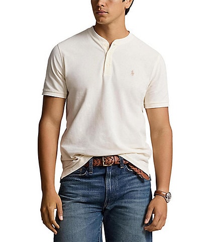 Polo Ralph Lauren Featherweight Mesh Short Sleeve Henley Shirt