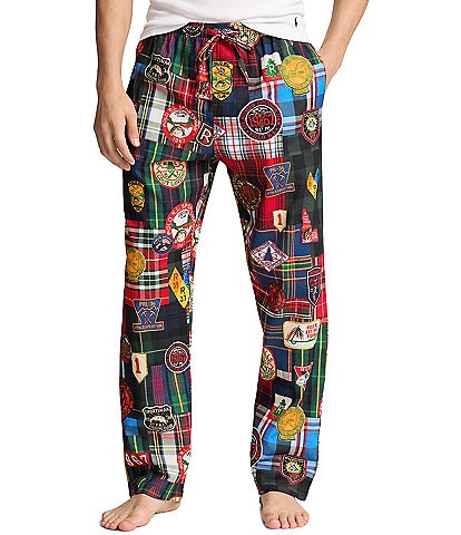 Polo Ralph Lauren Flannel Wilderness-Themed Printed Pajama Pants