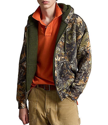 Polo Ralph Lauren Forest Print Double Knit Hoodie