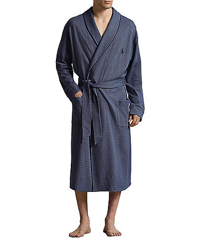 Polo Ralph Lauren Herringbone Knit Robe