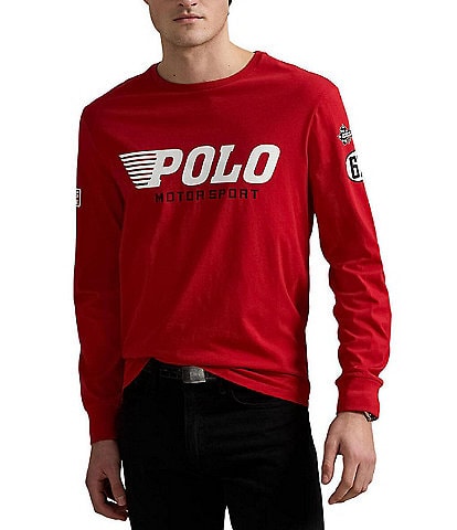 Polo Ralph Lauren Jersey Graphic Long Sleeve T-Shirt