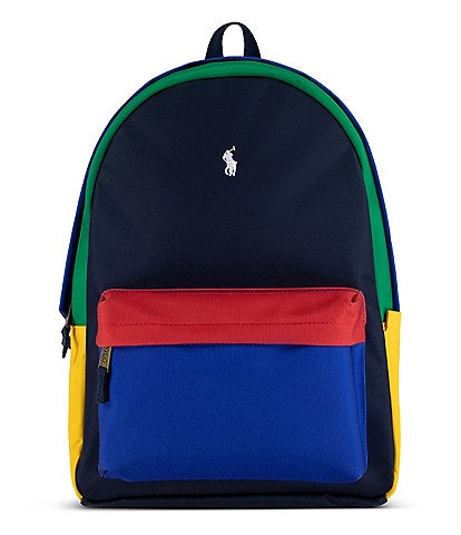 Shop Polo Ralph Lauren Girl's Canvas School Backpack & Pencil Case