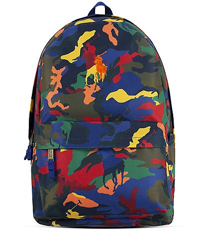 Polo Ralph Lauren Kids Multi Camo Print Backpack