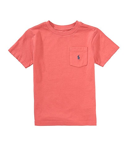 Polo Ralph Lauren Little Boys 2T-7  Short-Sleeve Pocket Jersey T-Shirt