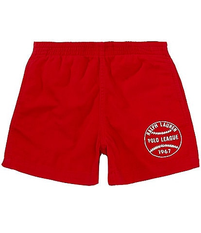 Polo Ralph Lauren Little Boys 2T-7 Baseball-Print Twill Shorts