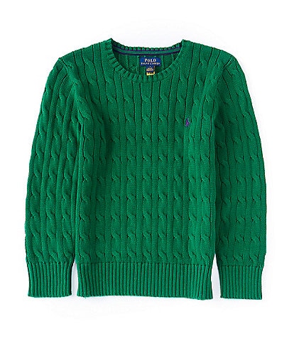 Polo Ralph Lauren Little Boys 2T-7 Cable Cotton-Knit Sweater