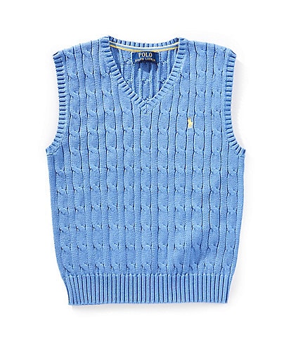 Polo Ralph Lauren Little Boys 2T-7 Cable-Knit Sweater Vest