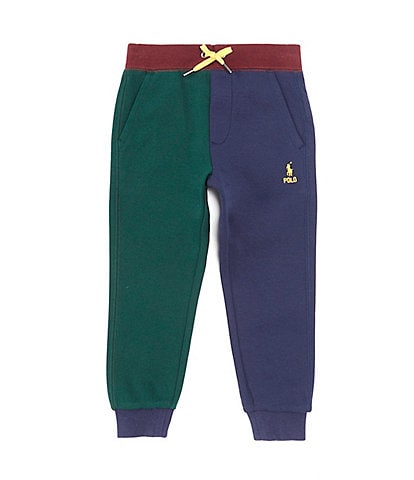 Polo Ralph Lauren Little Boys 2T-7 Color Block Double Knit Jogger Pants