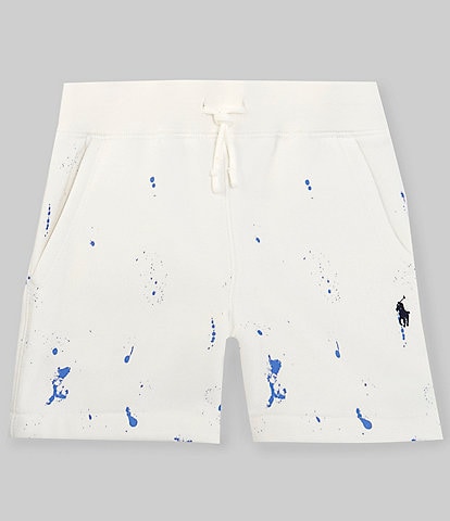 Polo Ralph Lauren Little Boys 2T-7 Paint-Spatter Fleece Shorts