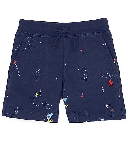Polo Ralph Lauren Little Boys 2T-7 Paint-Spatter Fleece Shorts