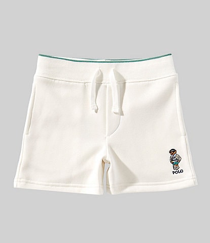 Polo Ralph Lauren Little Boys 2T-7 Polo Bear Fleece Shorts