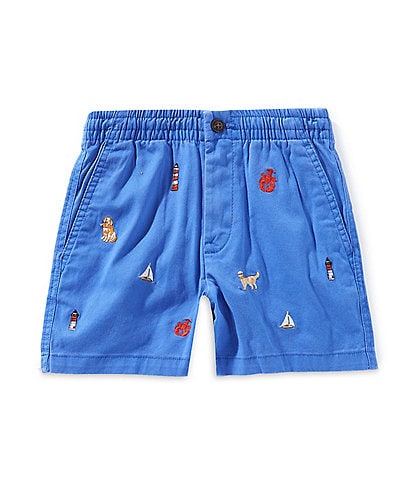 Polo Ralph Lauren Little Boys 2T-7 Polo Prepster Embroidered Chino Shorts