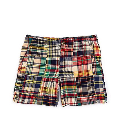 Polo Ralph Lauren Little Boys 2T-7 Prepster Patchwork Madras Shorts