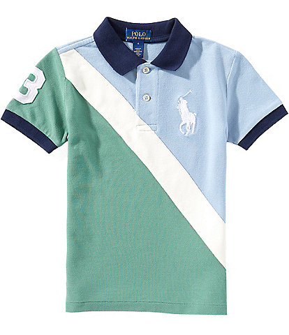 Polo Ralph Lauren Little Boys 2T-7 Short-Sleeve Big Pony Mesh Polo Shirt
