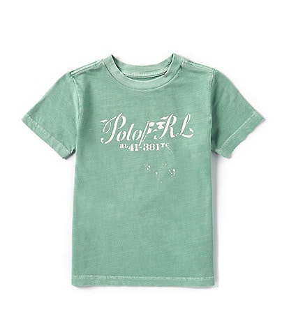 Polo Ralph Lauren Little Boys 2T-7 Short Sleeve Graphic Jersey T-Shirt