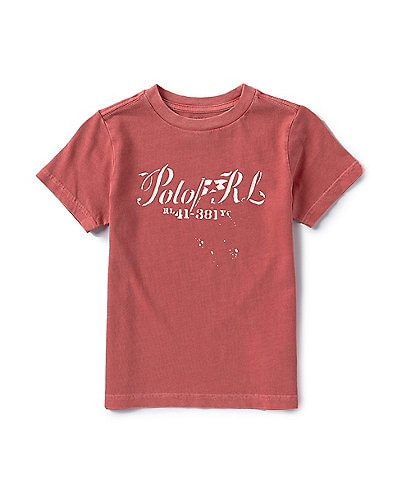 Polo Ralph Lauren Little Boys 2T-7 Short Sleeve Graphic Jersey T-Shirt