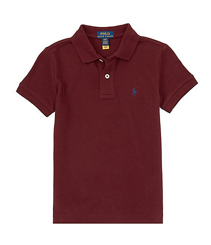 Polo Ralph Lauren Little Boys 2T-7 Short Sleeve Iconic Mesh Polo Shirt