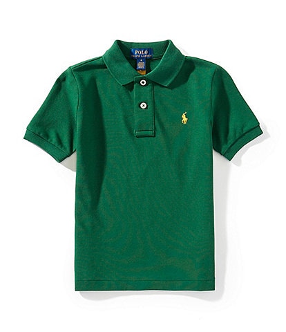 Polo Ralph Lauren Little Boys Short-Sleeve Iconic Mesh Polo Shirt