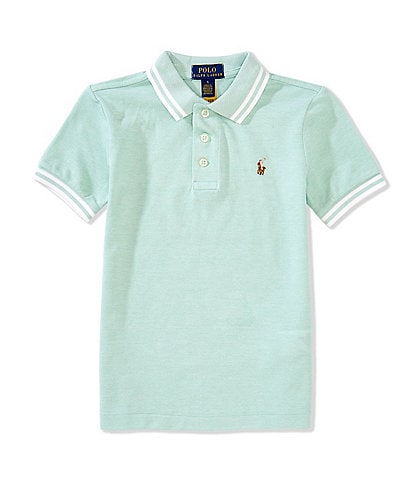 Polo Ralph Lauren Little Boys 2T-7 Short Sleeve Oxford Mesh Polo Shirt