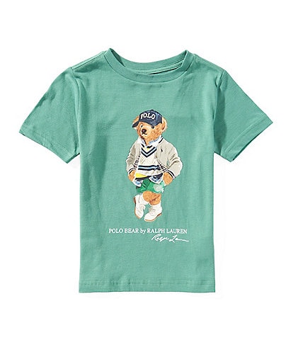 Polo Ralph Lauren Little Boys 2T-7 Short-Sleeve Polo Bear Jersey T-Shirt
